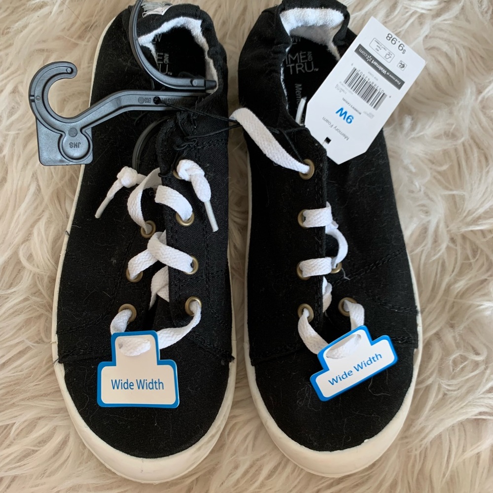 Blue shoes